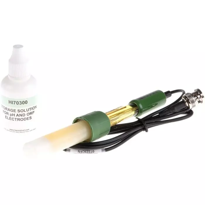 Hanna Instruments PEI Oxidation Reduction Potential Water Analysis Electrodes, +20 to +40 °C, -2000 to +2000, HI-3230B