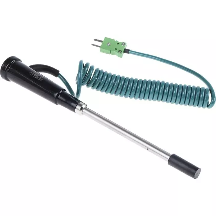 Hanna Instruments K Surface Temperature Probe, 130 mm Length, 8 mm Diameter, +900 °C Max, HI766B2