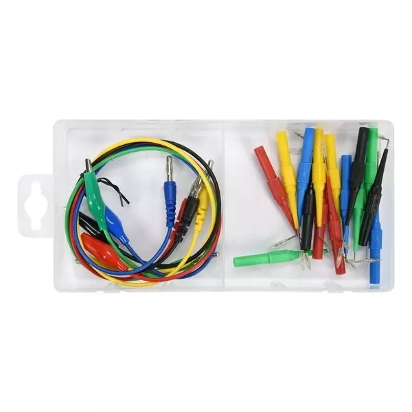Yato 20 Pcs Back Probe Kit 0-30 V DC Direct Voltage For Quick Testing Of Electrical Systems In Cars And Trucks., YT-73079