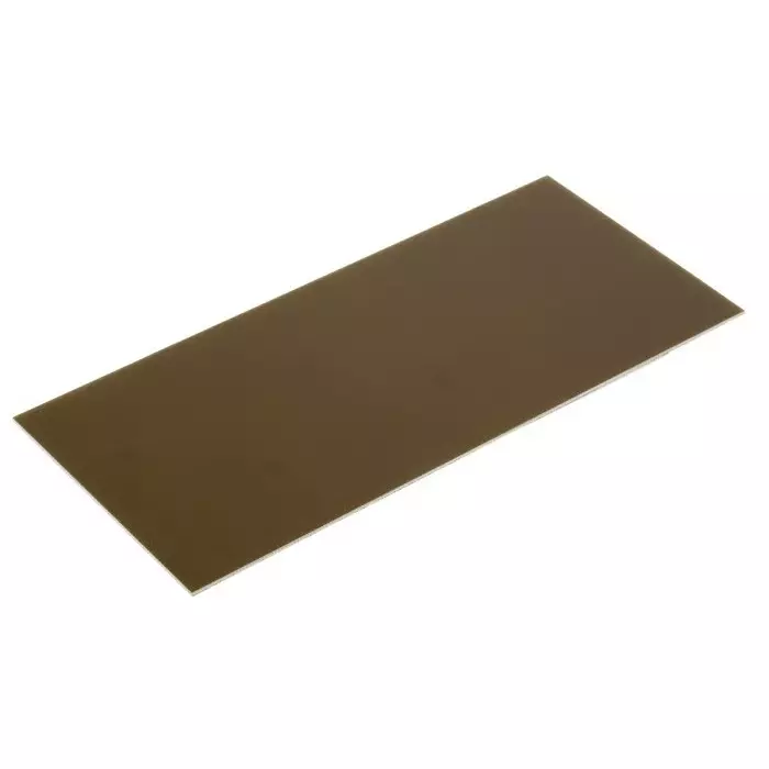 Fortex 03-5189 Single-Sided Copper Clad Board FR4 With 30 µm Copper Thick 100x220x1.6 mm, 1201344