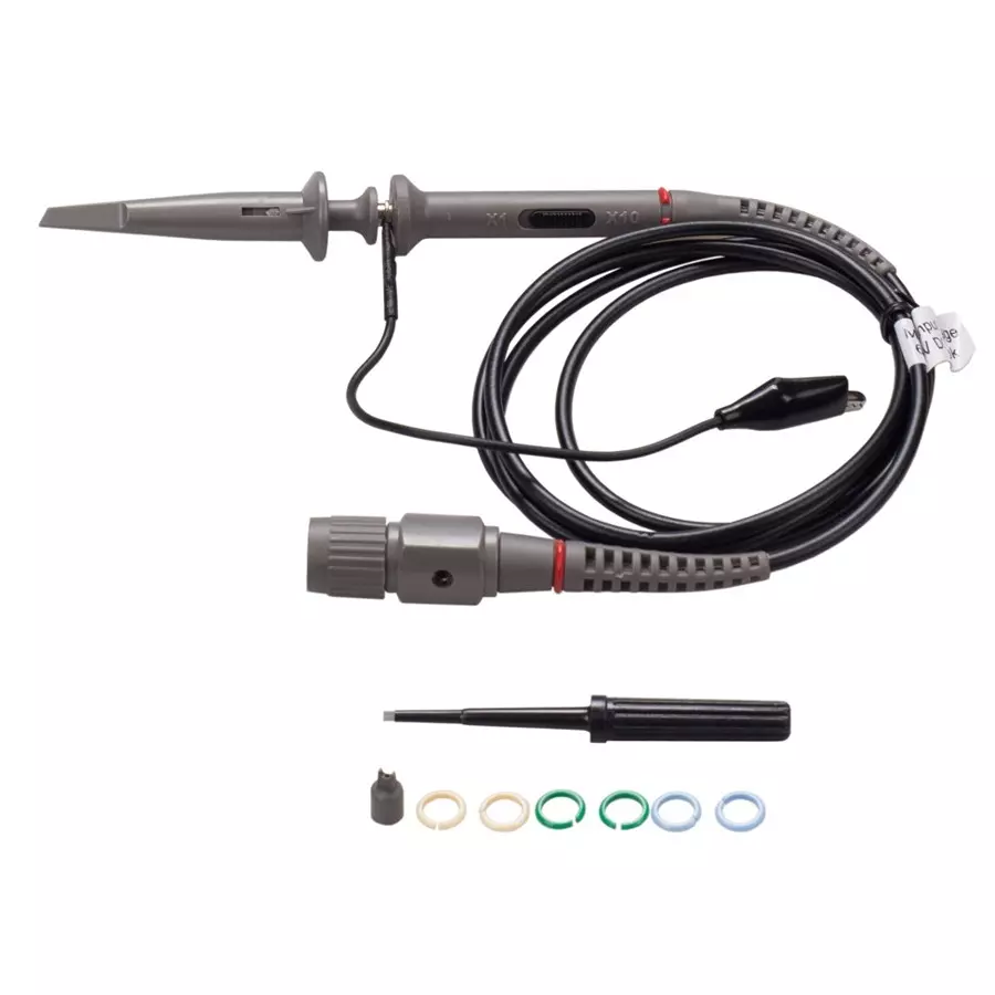 RS PRO Oscilloscope Probe BNC 200 mHz Bandwidth Passive CAT II 600 V, 120105