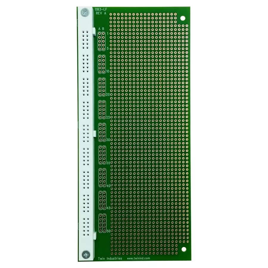 TWIN INDUSTRIES Combination Board, 170.18 X 76.2 Mm, Fr4, OB3-LF