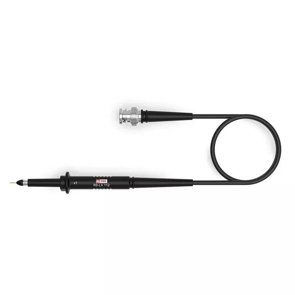 RS PRO Oscilloscope Probe BNC 25 mHz Bandwidth 14 Ns Rise Time RS-LX 112, 162581