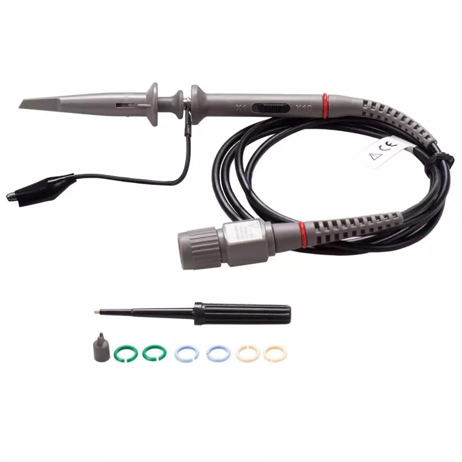 RS PRO Oscilloscope Probe BNC 100 mHz Bandwidth Passive CAT II 600 V, 120103