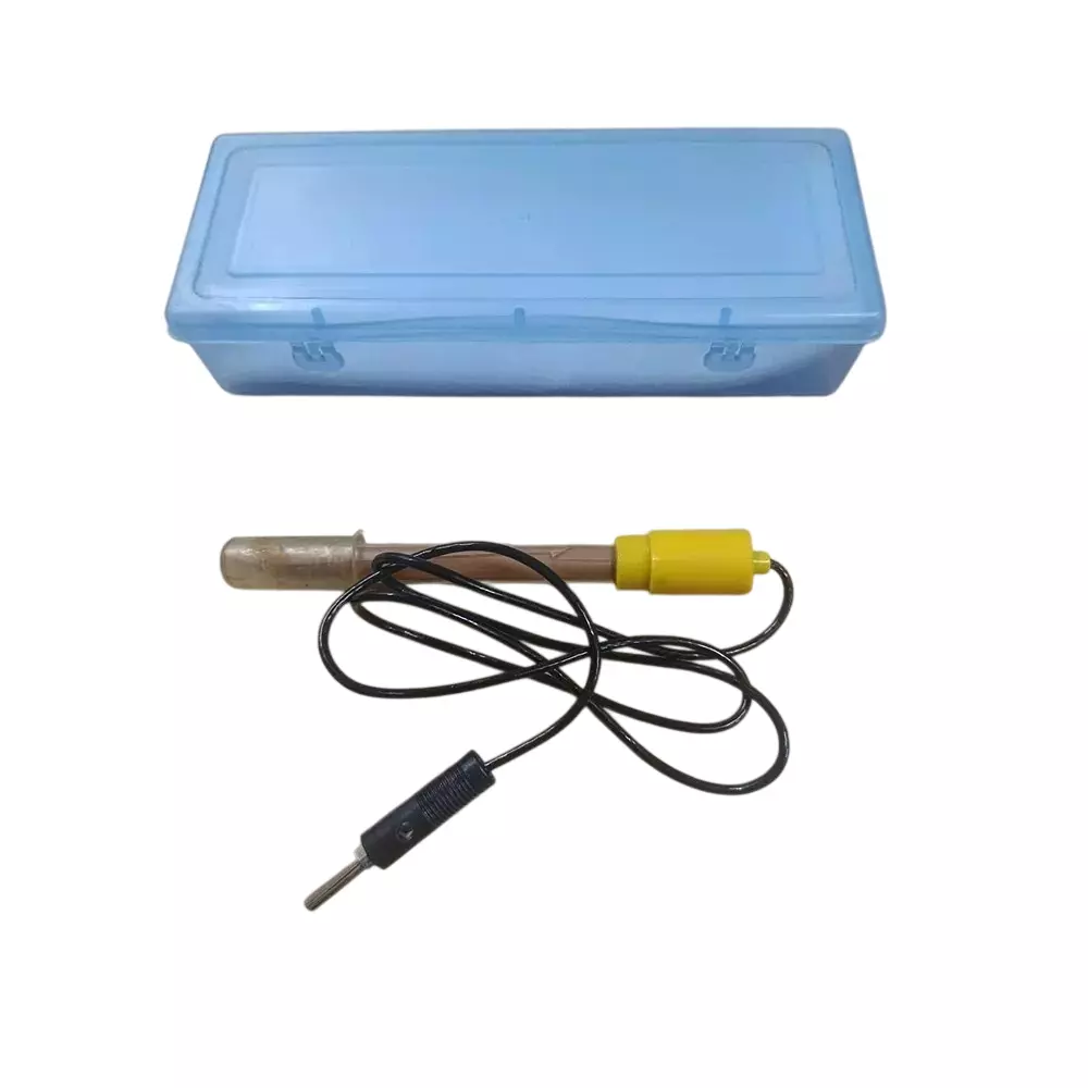 WKM Reference Electrode Yellow Grip with Reference Electrode, Connection Cable & Protective Storage Box