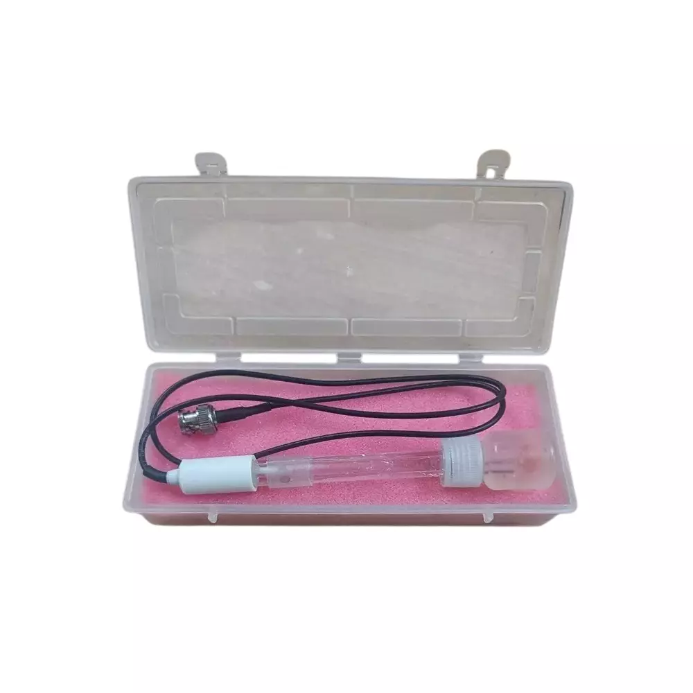 WKM Reference Electrode White Grip with Reference Electrode, Connection Cable with BNC Connector & Protective Storage Box