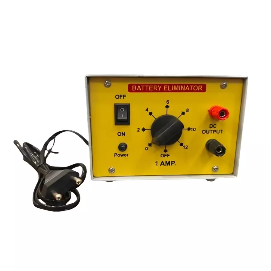 NS 2-12 V and 1 A Battery Eliminator DC Power Supply for Laboratories