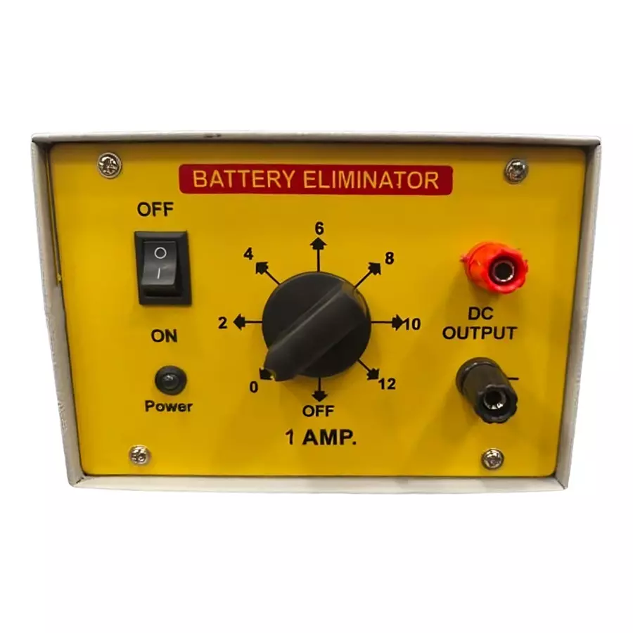 NS 2-12 V and 1 A Battery Eliminator DC Power Supply for Laboratories