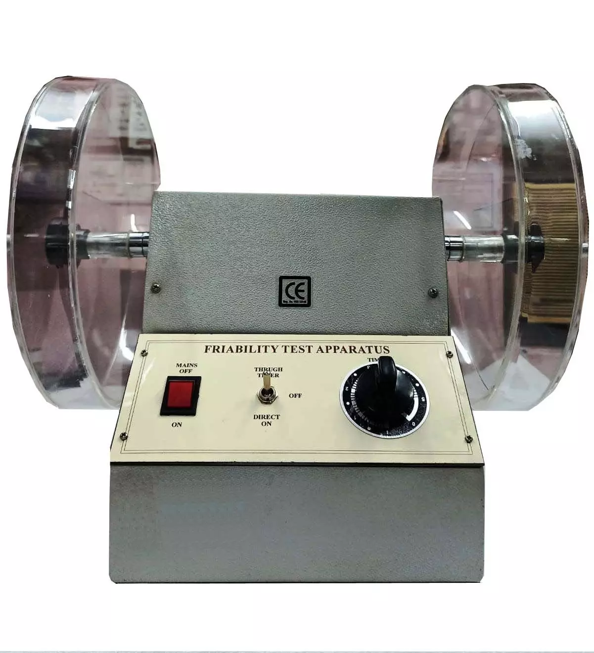 Vesca VSLI- 279 Friability Test Apparatus Double Drum Made of Acrylic Sheet