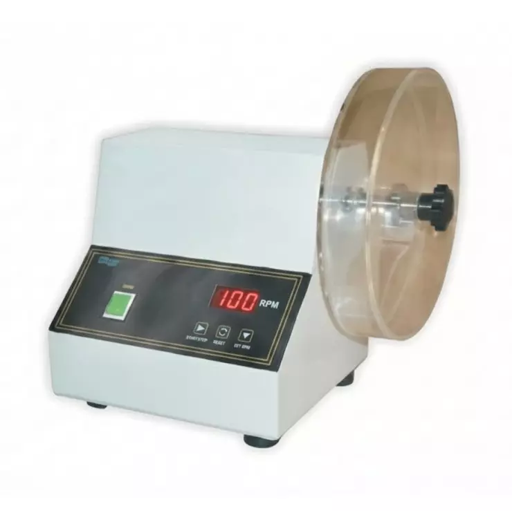 Vesca VSLI- 279 Friability Test Apparatus With Digital RPM Counter Made of Acrylic Sheet
