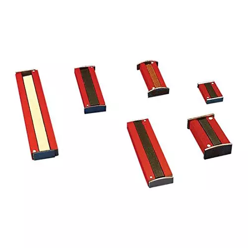 WKM 50 mm 75 mm and 100 mm Bar Magnet for Laboratories KT93 (Pack of 3 Pcs)