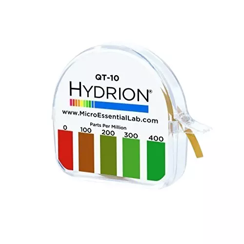 Hydrion Quat Dispenser 0 - 400 PPM Measurement Range, QT-10