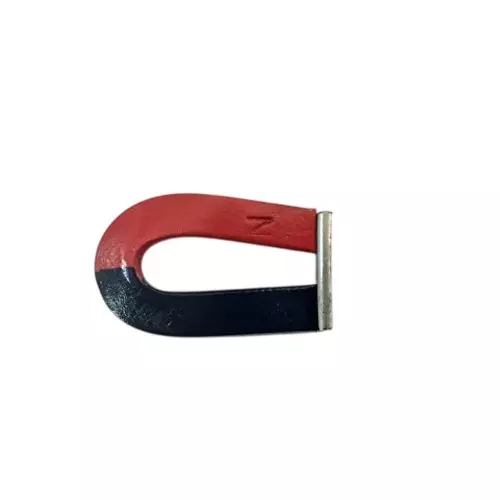 WKM 50 x 12 x 6 mm Red and Blue Color Horse Shoe Magnet for Laboratories KT90HM