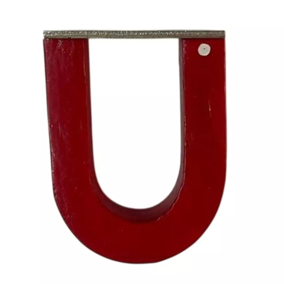 NS Red Color Alnico U Shaped Magnet for Science Labs