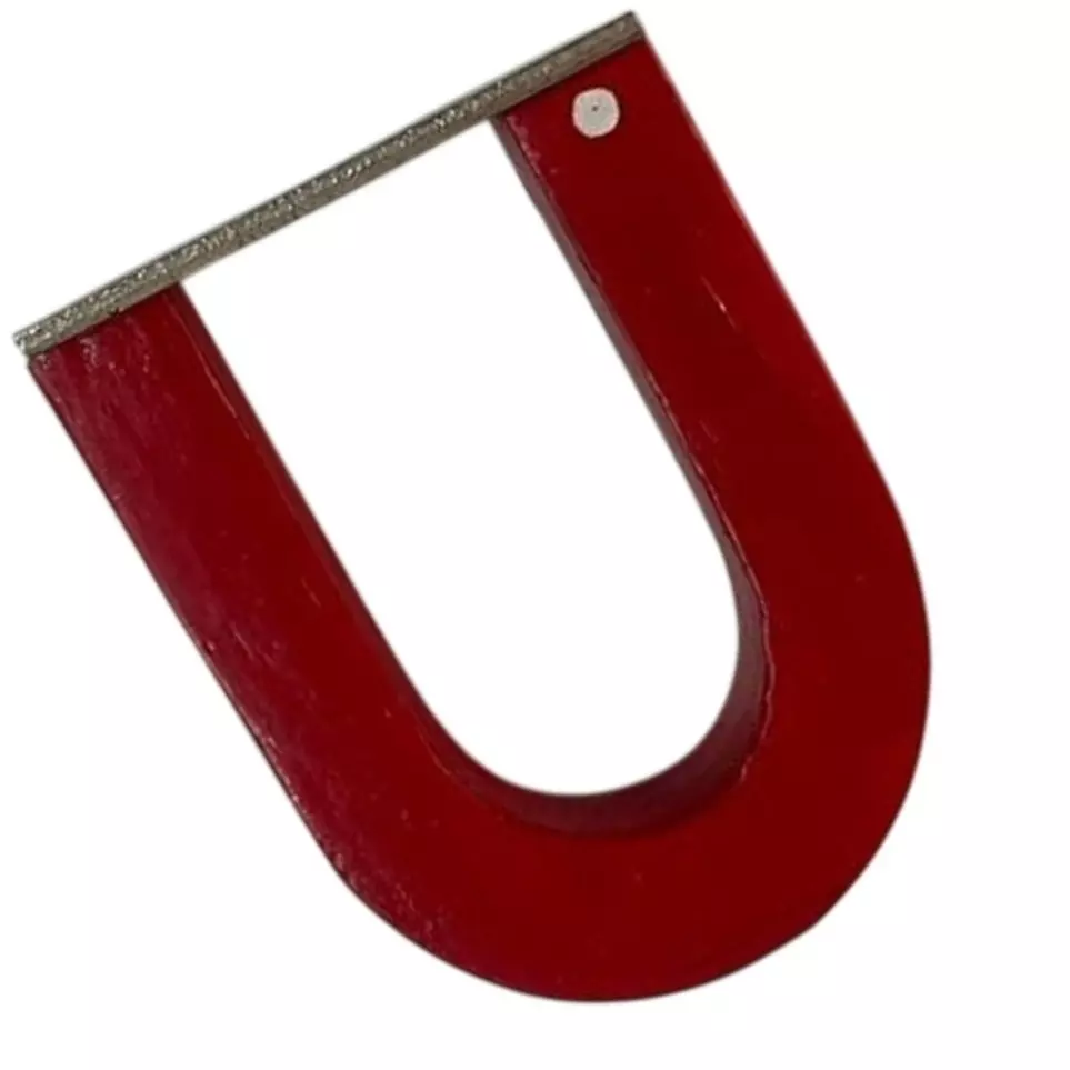 NS Red Color Alnico U Shaped Magnet for Science Labs