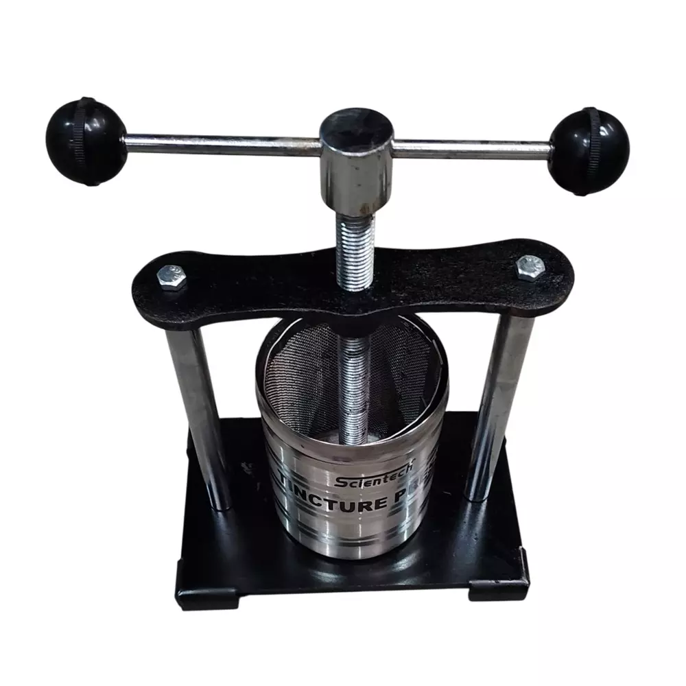 scientech-1-kg-capacity-tincture-press-with-stainless-steel-contact-parts-se-288