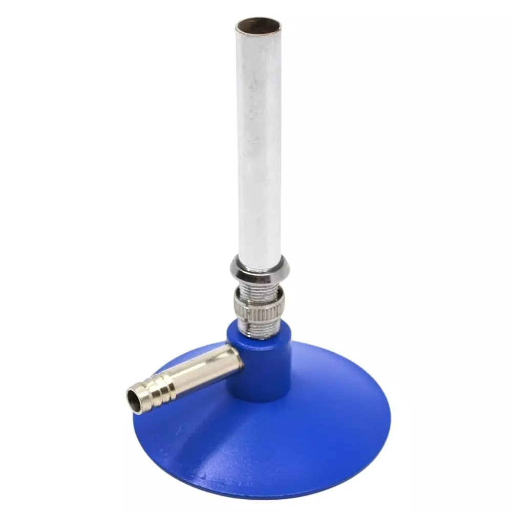 WKM Bunsen Burner Steel Base & Precision Airflow Adjustment for LPG/Butane Gas, ‎WKM-BB01