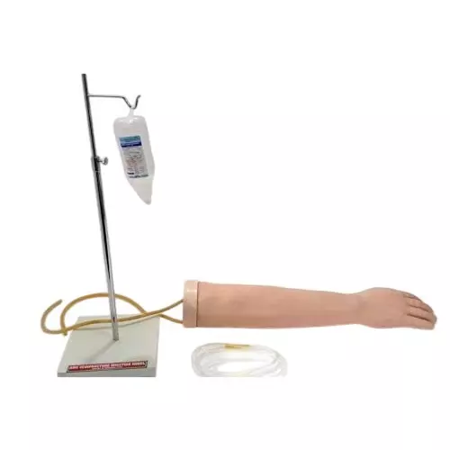 WKM Realistic IV Arm Practice Mannequin Arm Injection Training Kit for Practice of Venipuncture, IV Line Insertion and Phlebotomy