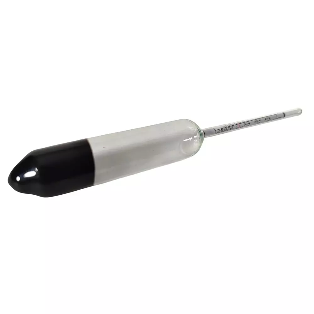 MxRady Lactometer Borosilicate Glass Clear 0-150 mm Measuring Range, D4020/150mm