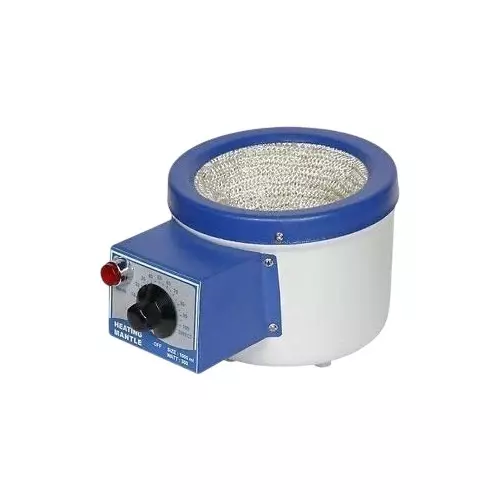 WKM Heating Mantle 500 ml Capacity 220 V with Uniform Flask Heating & Adjustable Temperature for Chemistry and Research Labs