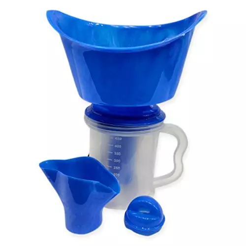 WKM Plastic 3 In 1 Steam Vaporizer Machine for Cold and Cough Relief, OB-MN0V-STNR