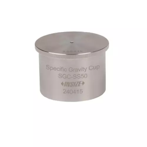 Insize Specific Gravity Cup Capacity 50 ml Cylindrical Shape, SGC-SS50