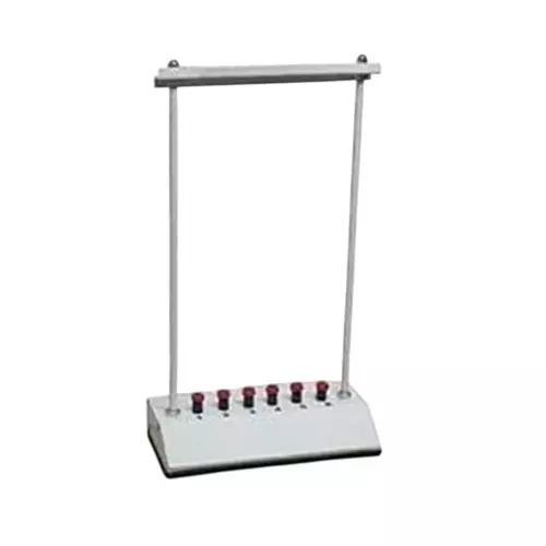 WKM Push Type ESR Stand Iron 6 Tubes Capacity for Pathology and Clinical Laboratories