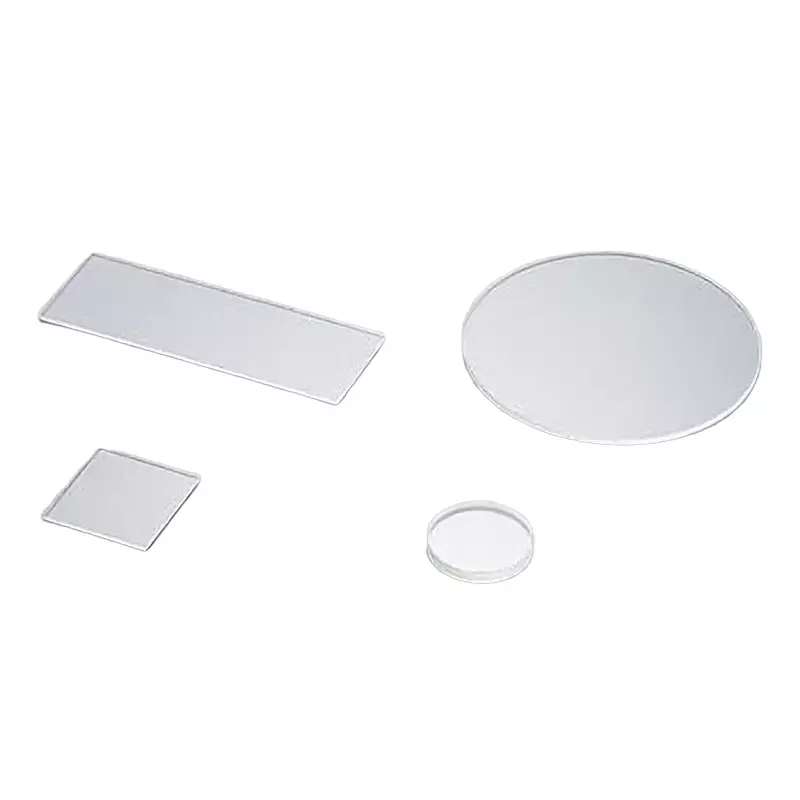 AS ONE Synthetic Quartz Polishing Plate Round 10 mm Thickness, 3-2412-12
