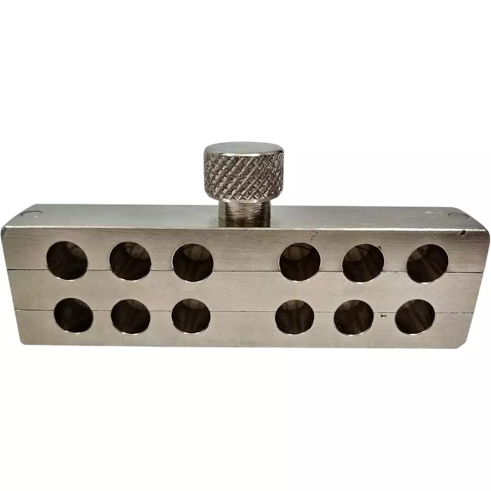 Scientech 12 Holes Suppository Mould Hand Operated and Metal Body, SE-280(A)