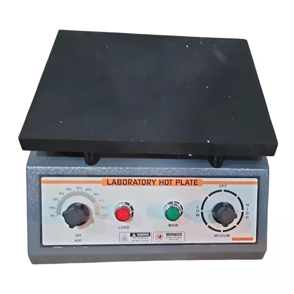 SESW Heavy Cast Iron Top Hot Plate 10x12 inch Size for Laboratories, DH-117