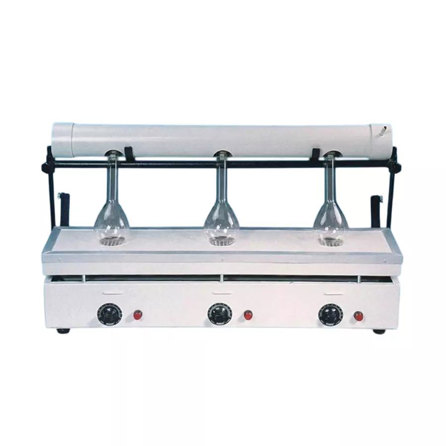 Vesca VSLI-171 Kjeldahl Digestion Unit Without Glass Parts 3 Test Mantle Capacity and 3 Energy Regulators, KMM-4