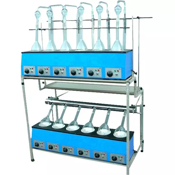 Vesca VSLI-172 Kjeldal Distillation and Digestion Combined Unit Without Glass Parts and Clamps
