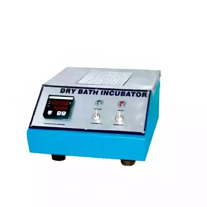 NSAW 1400 Dry Bath Incubator Heating Block 20 Holes of Size 16 mm and +50°C to 200°C Ambient Temperature, DBI-16
