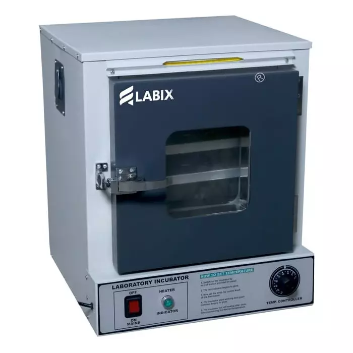 LABIX Bacteriological Incubator 300x300x300 mm (12x12x12 inch), LBX-105 A
