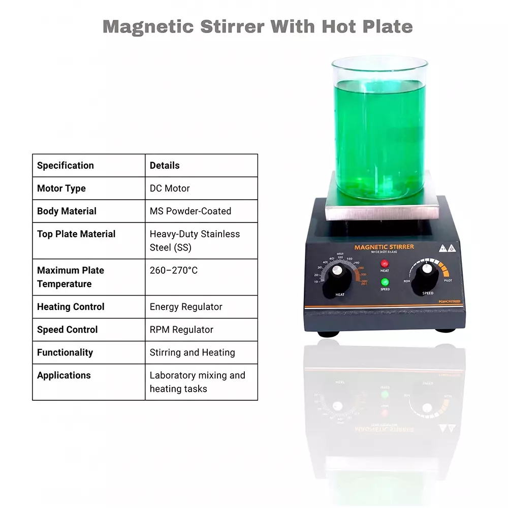 zesco-india-2-l-magnetic-stirrer-with-hot-plate-mild-steel-body-and-260-270c-temperature-zesco-zi-014