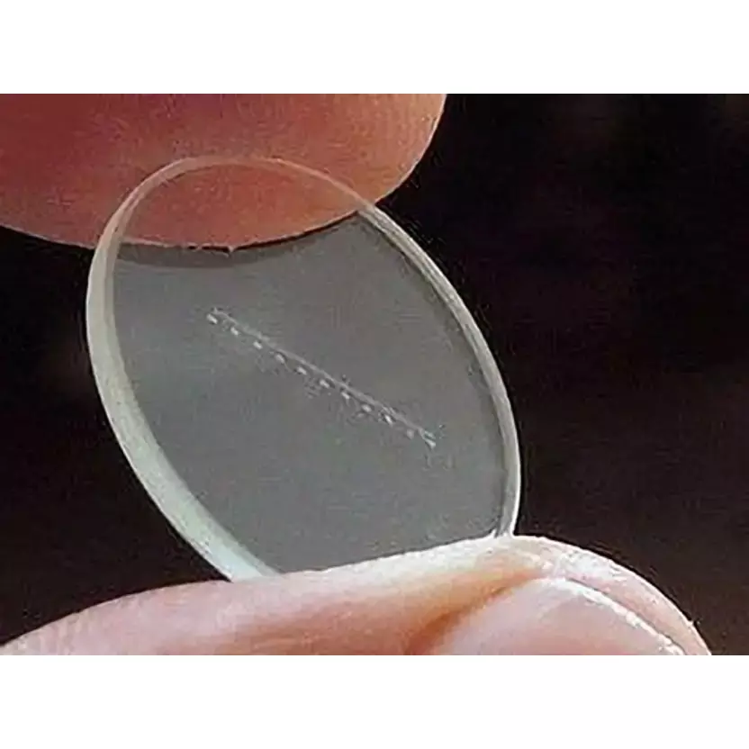 Erma Ocular Micrometer 19 mm Diameter Eyepiece 10 mm/100 mm Division with Microscope Slide Box
