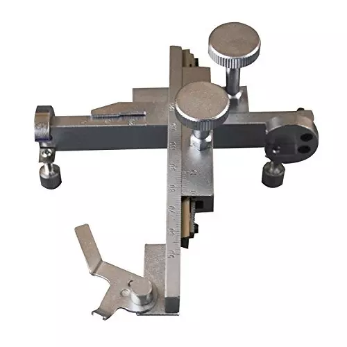 WKM Brass Mechanical Stage with Fine Engraving for Student or Medical Microscopes KT13HB