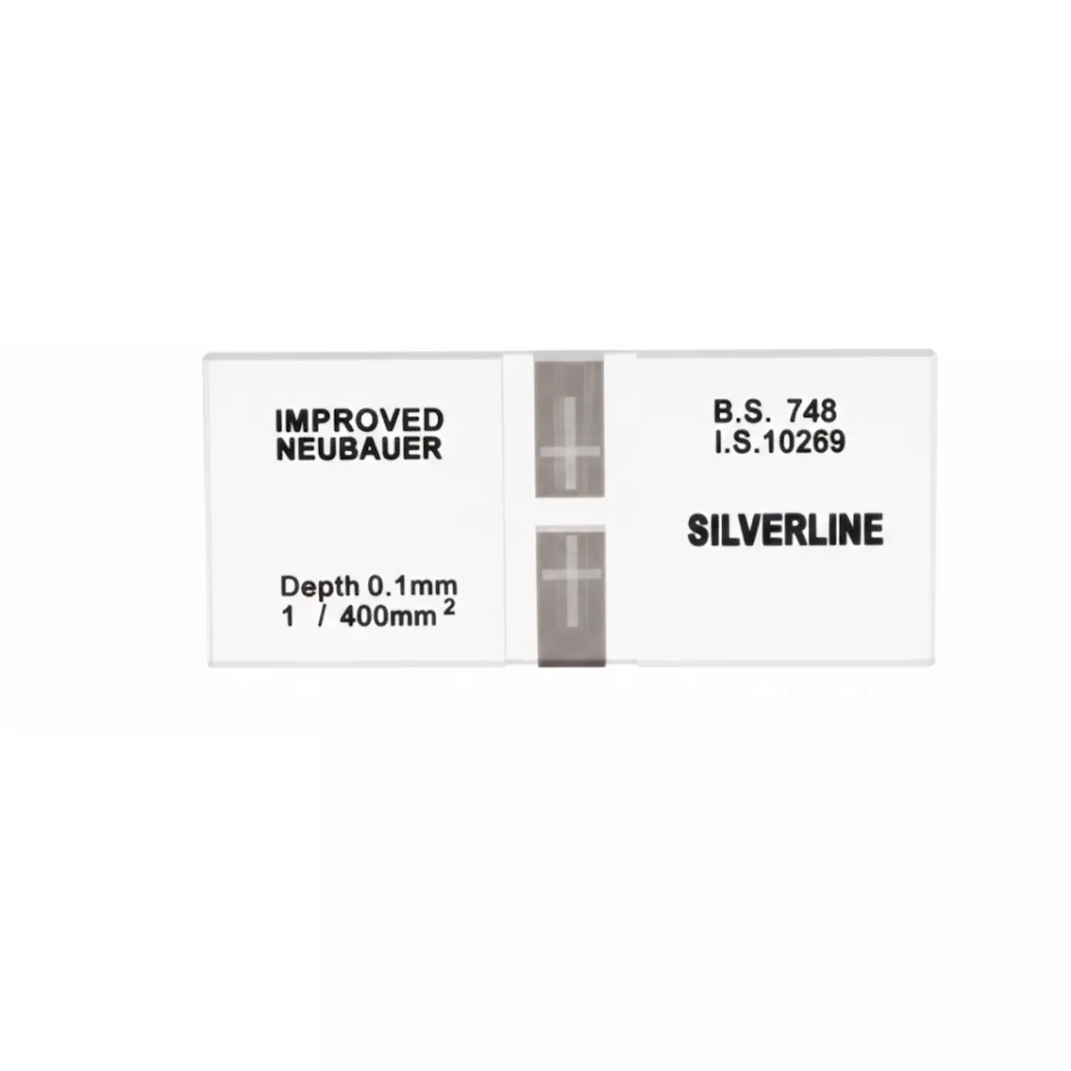 Acutek Counting Chamber Improved Neubauer Brightline Grid Type and Rectangular Shape for Laboratories, SLC-1