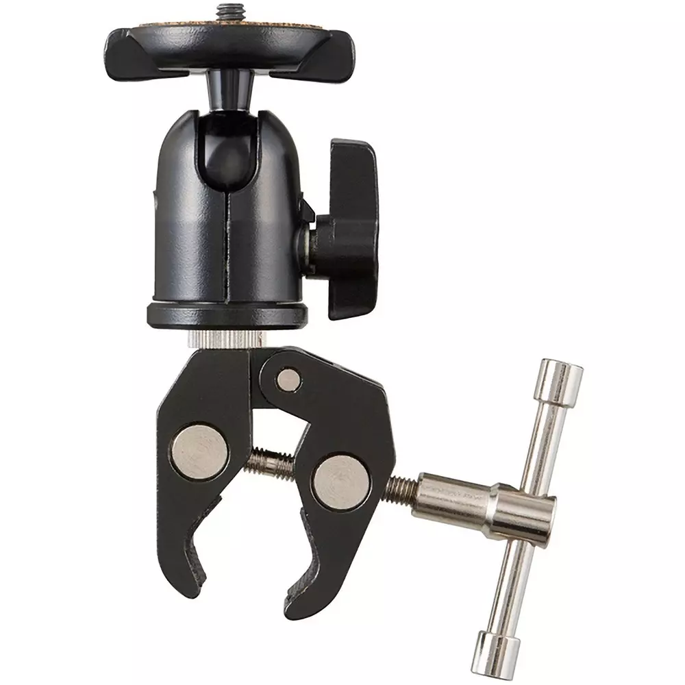 HOZAN Free Pan Head with Clamp 50 mm Opening, L-506