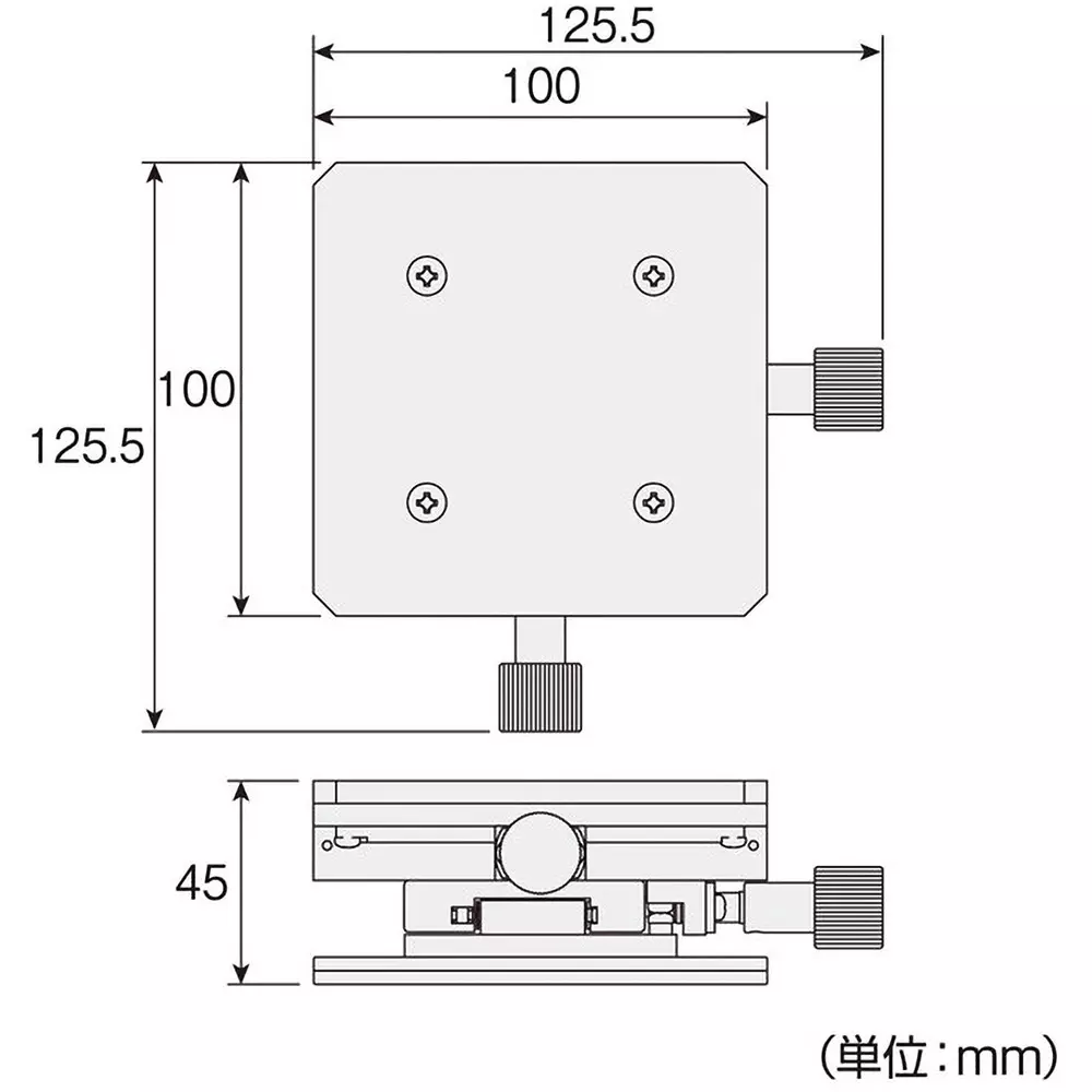 hozan-xy-stage-aluminum-100x100-mm-stage-l-536