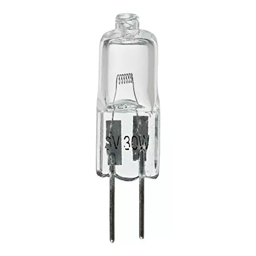 WKM 30 W 6 V Bi Pin Base Clear Halogen Bulb for Laboratory Equipments KT09HB
