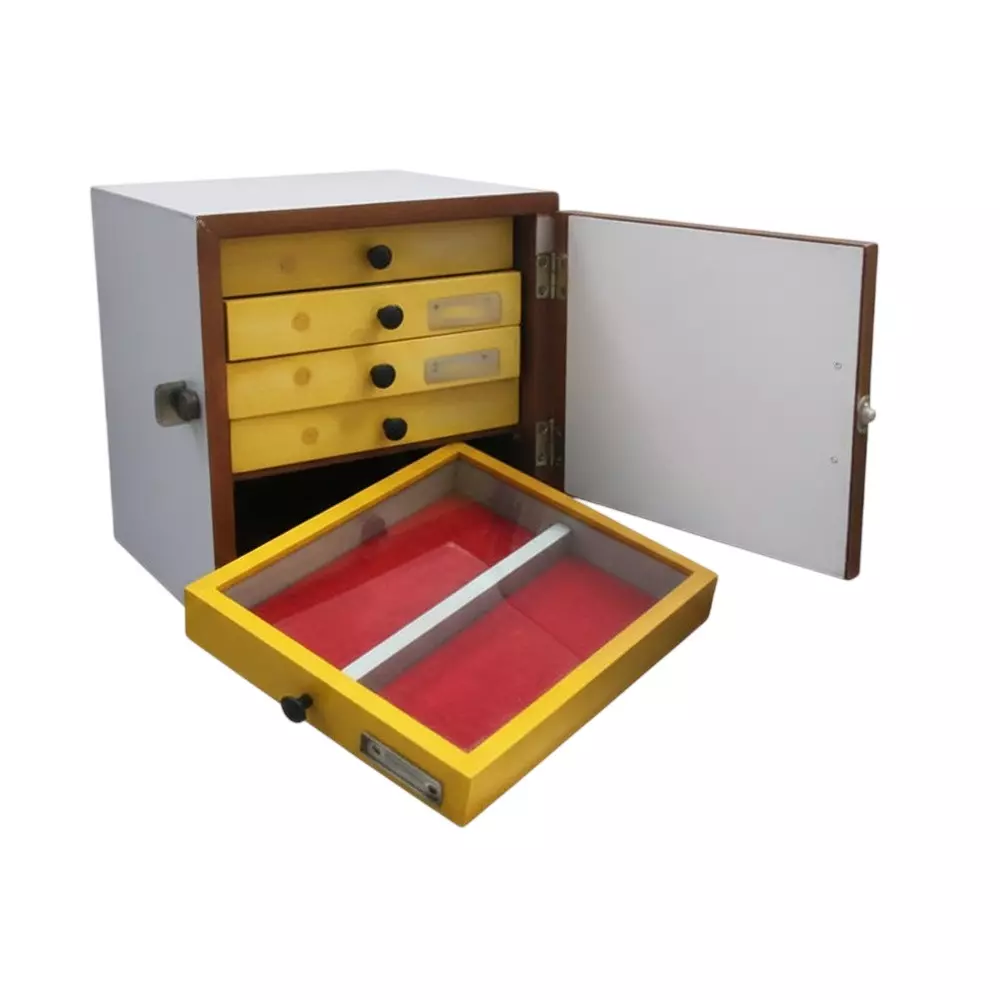 Scientech Slide Cabinet for Storing 5000 Slides of Size 3x1 inch (76x25 mm) in Vertical Position, SE-199