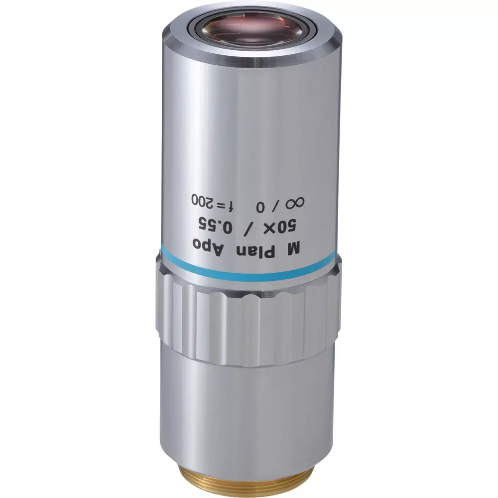 Mitutoyo Objective Lens Correspondence 0.5 μm Resolution, M PLAN APO 50x