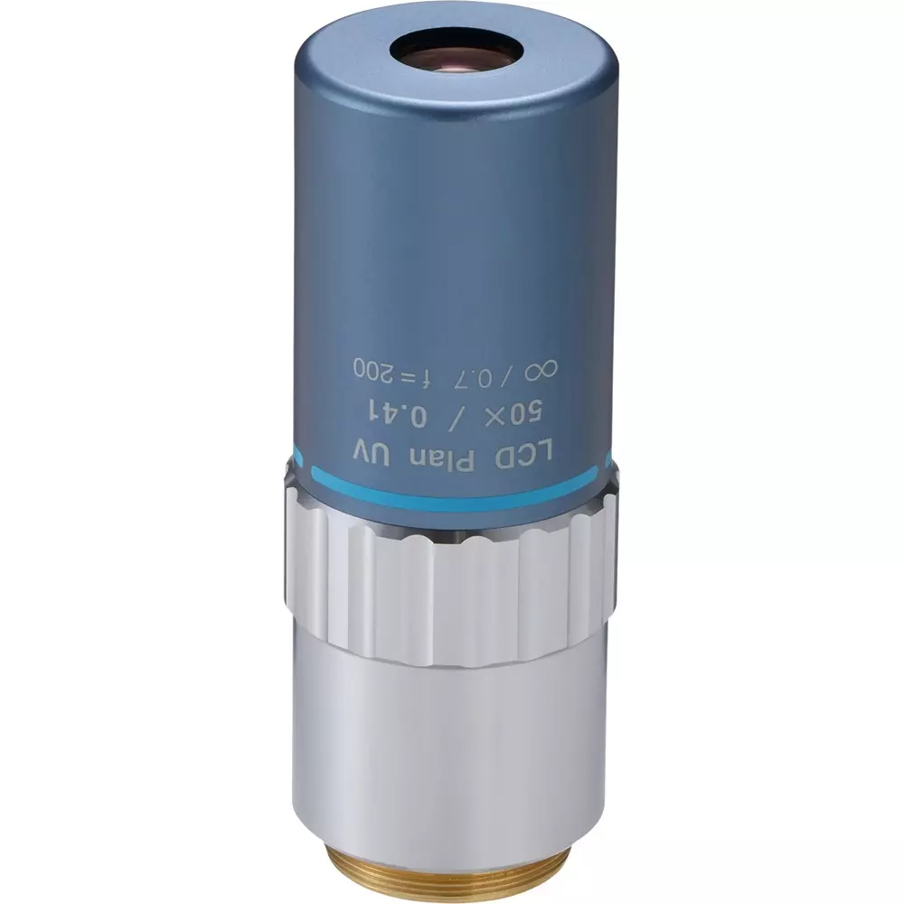 Mitutoyo Objective Lens Correspondence 0.7 μm Resolution, LCD PLAN UV 50x(t0.7)