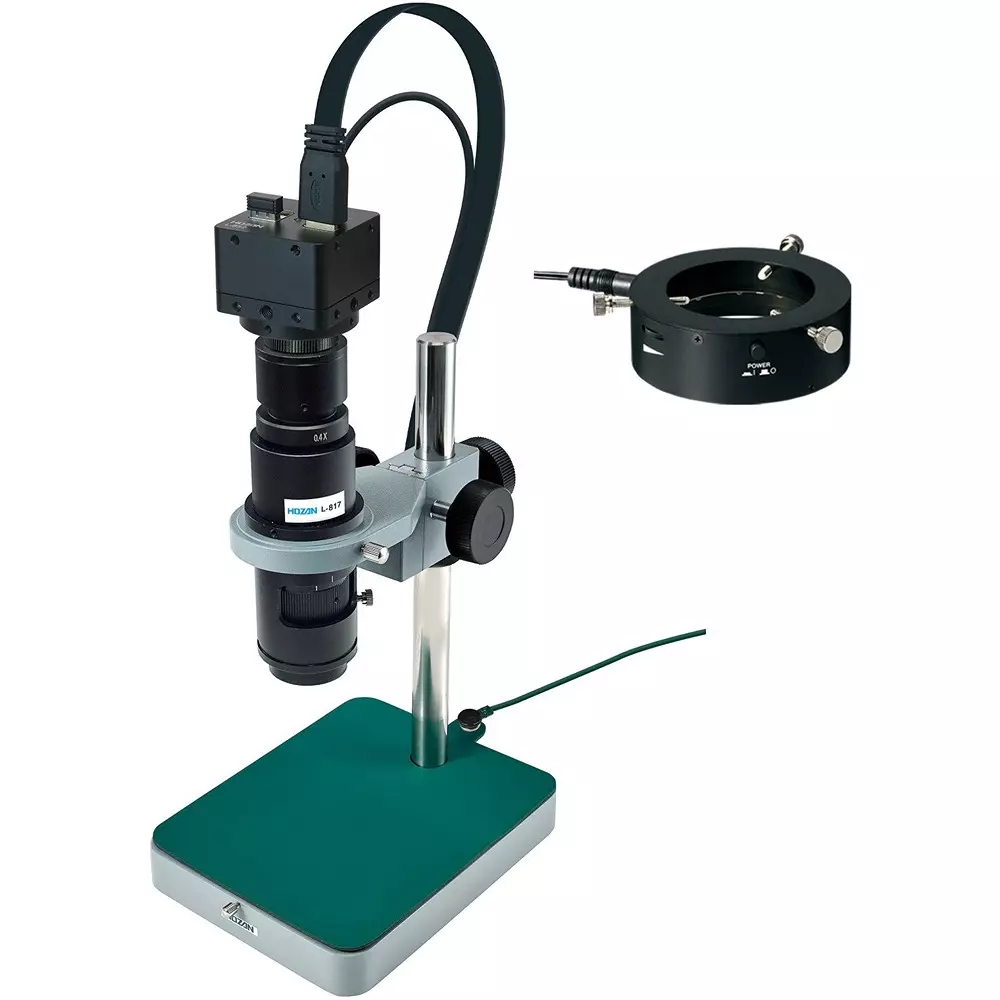 HOZAN Microscope 90 mm Operation Distance for PC, L-KIT1127