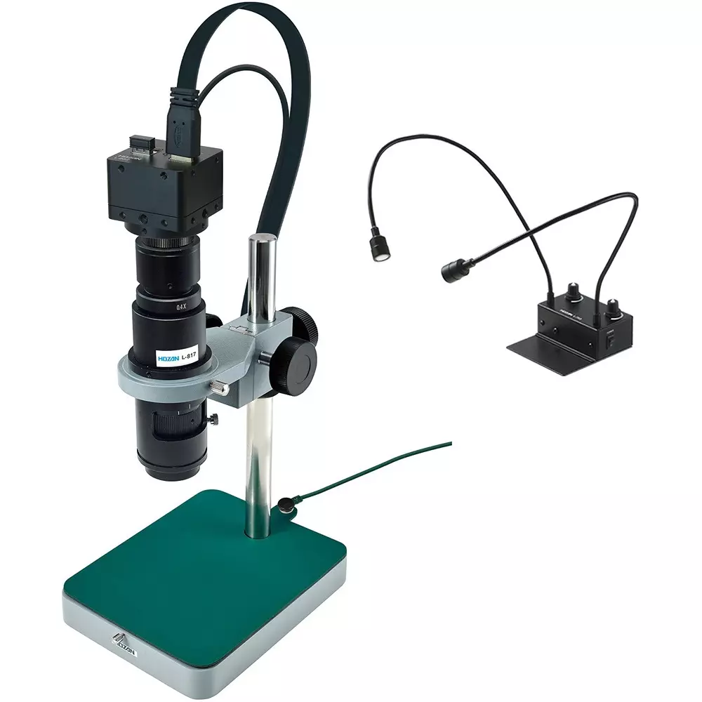 HOZAN Microscope 105 mm Operation Distance for PC, L-KIT1128