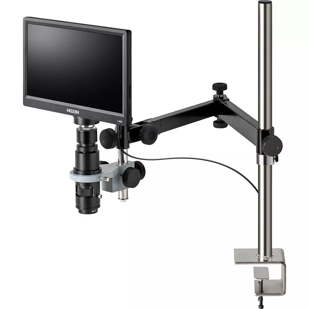 HOZAN Microscope 9.6x5.4 to 1.4x0.7 mm Effective Field of View, L-KIT963