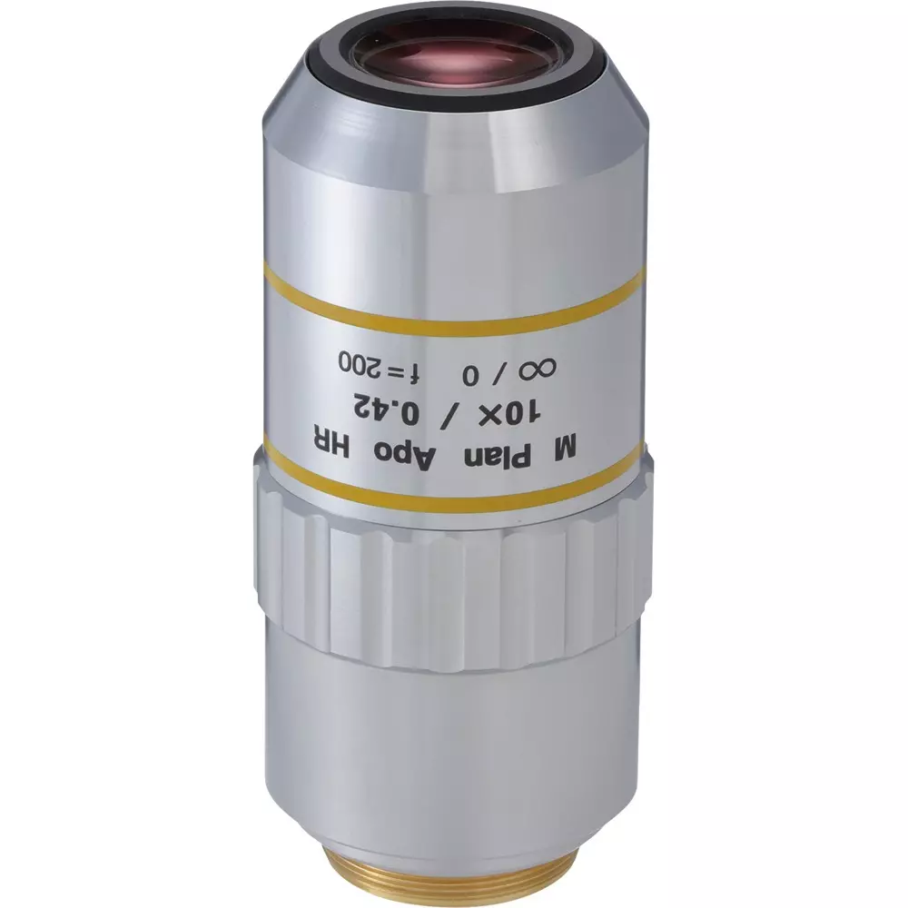 Mitutoyo Objective Lens Correspondence 0.7 μm Resolution, M PLAN APO HR 10x