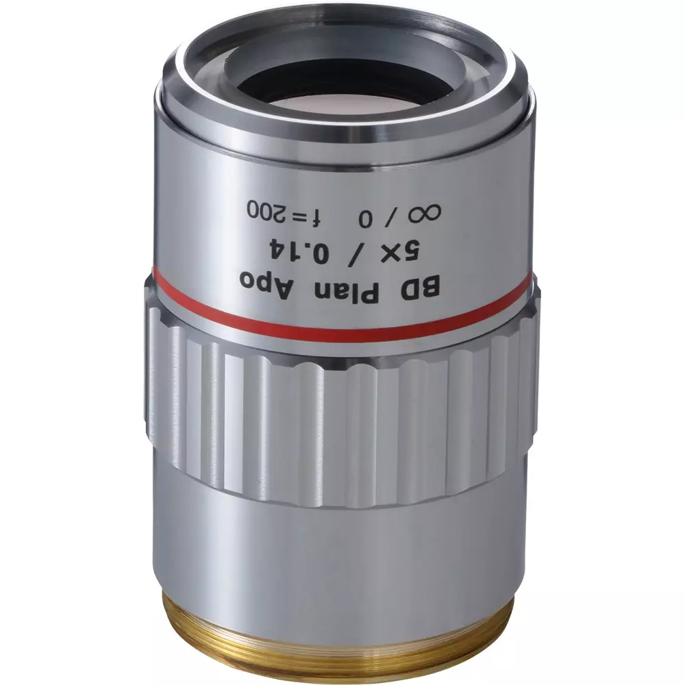 Mitutoyo Objective Lens Correspondence 2 μm Resolution, BD PLAN APO 5x