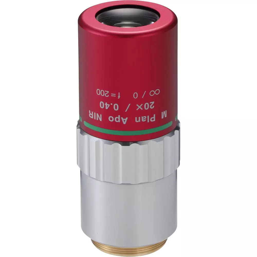 Mitutoyo Objective Lens Correspondence 0.7 μm Resolution, M PLAN APO NIR 20x